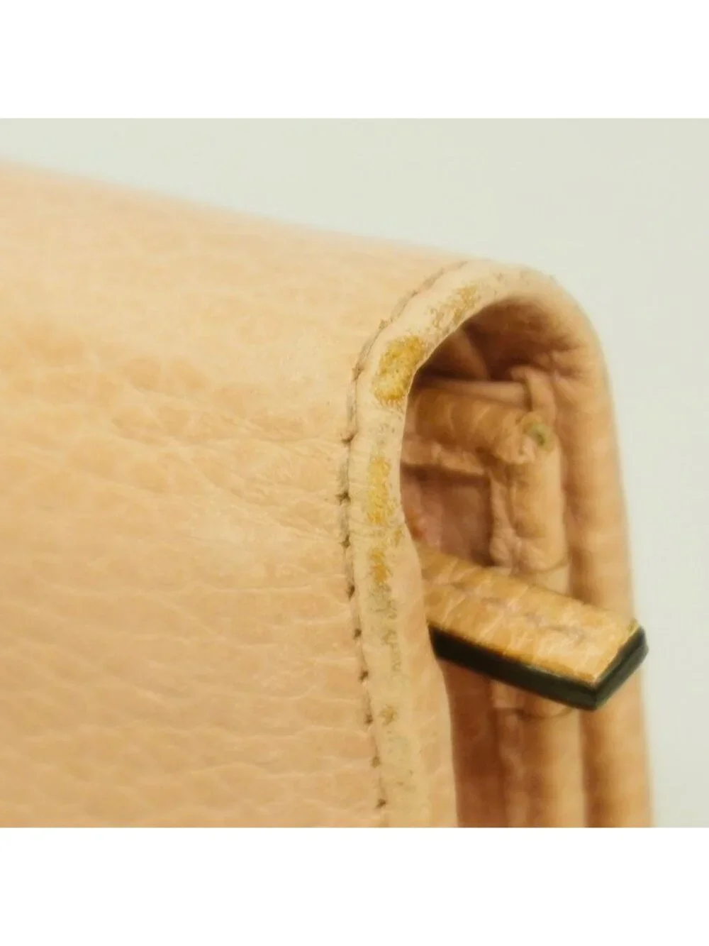 Gucci Wallet GG Marmont Leather Pink Gold